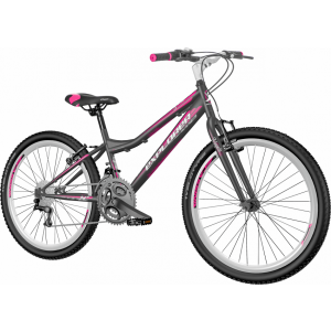 Bicikl EXPLORER Magnito Vinven sivo roza beli MAG2410 24/13